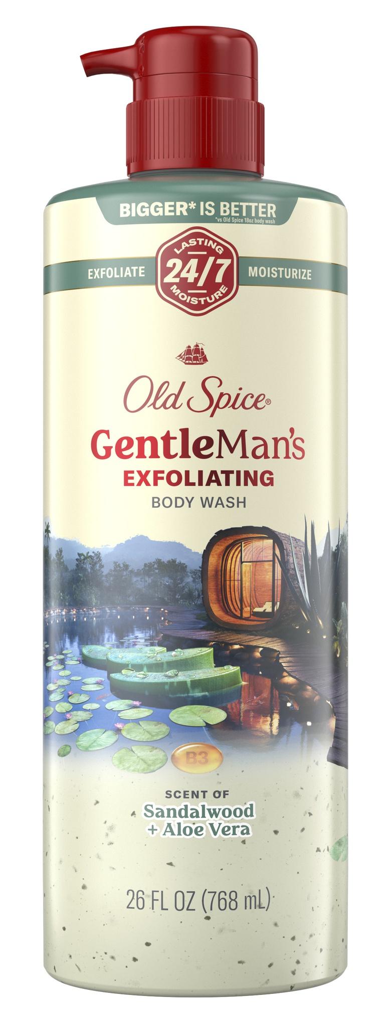 Gentleman’s Exofoliating Wash, Sandalwood And Aloe Vera