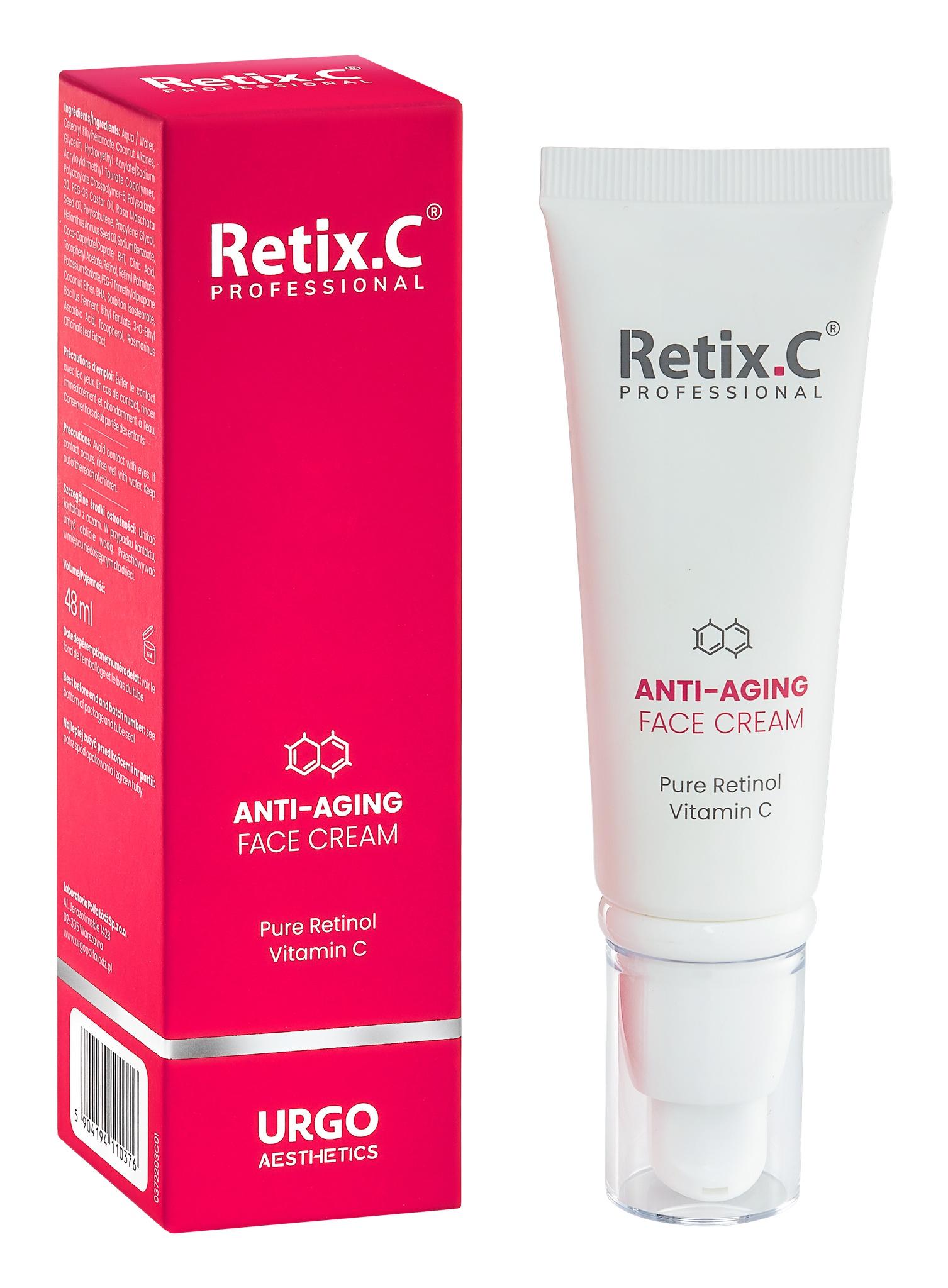 Anti-aging Face Cream With Pure Retinol And Vitamin C