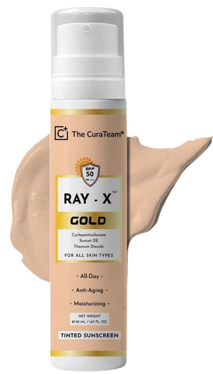 SPF 50 Pa+++ Tinted Sunscreen With Foundation Effect