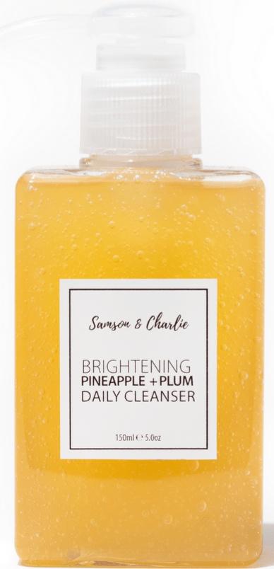 Brightening Pineapple Natural BHA Facial Cleanser