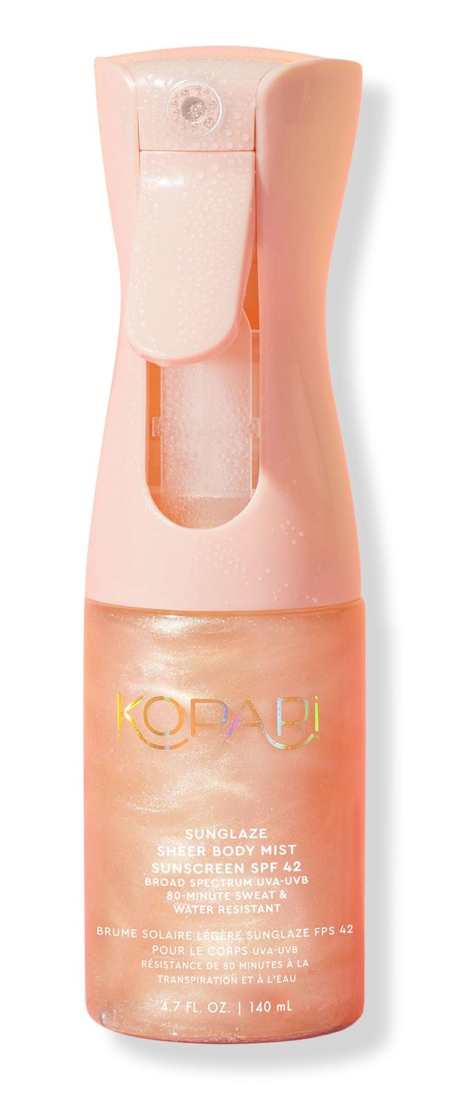 Sunglaze Sheer Body Mist Sunscreen SPF 42