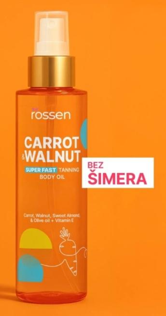 Carrot & Walnut Tanning Body Oil