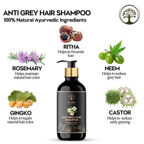 Anti Grey Hair Shampoo