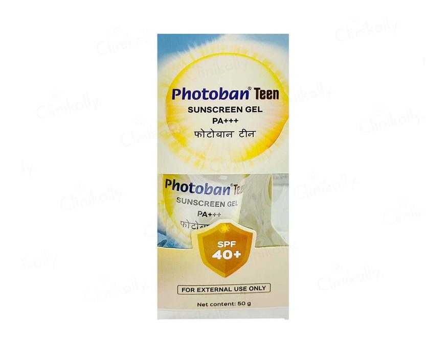 Teen Sunscreen Gel