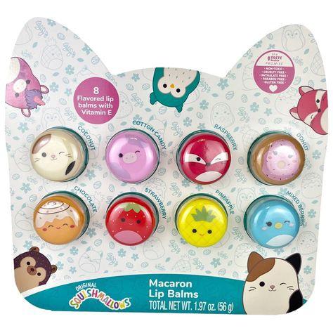 Original Squishmallows Macaron Lip Balms