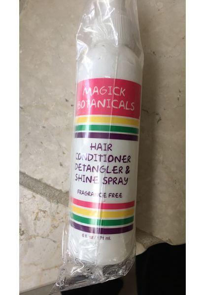 Hair Conditioner Detangler And Shine Spray