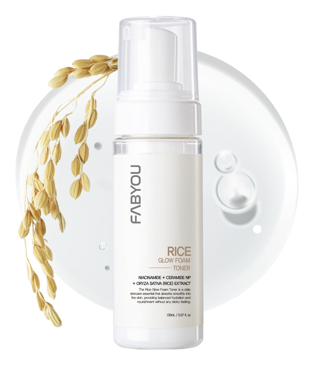 Rice Glow Foam Toner
