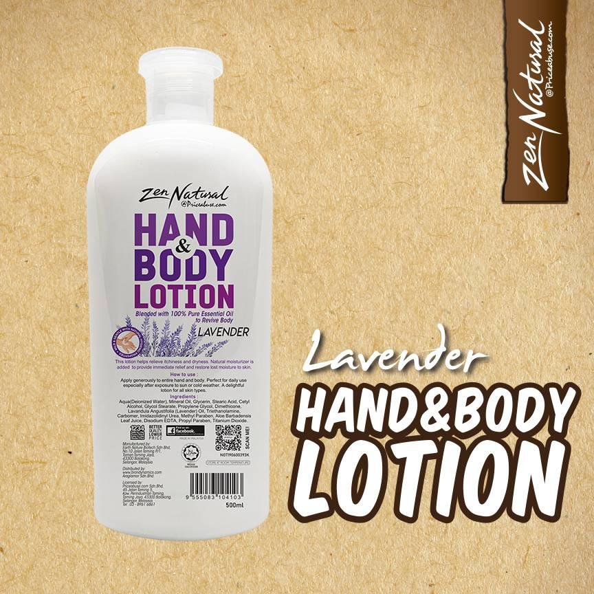 Hand & Body Lotion Lavender