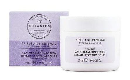 Triple Age Renewal Firming Day Cream Sunscreen Broad Spectrum SPF 15