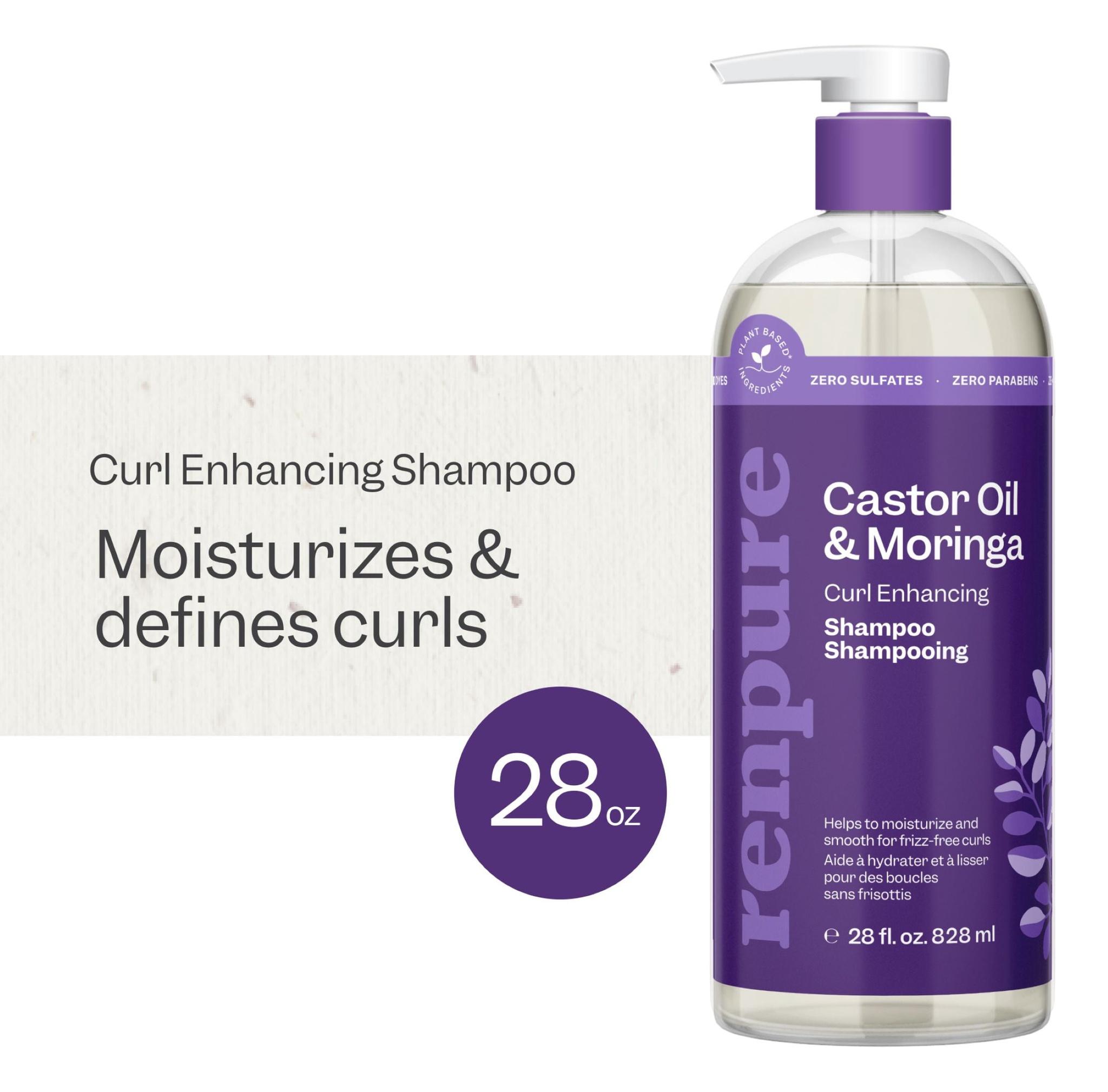 Castor Oil & Moringa Curl Enhancing Shampoo