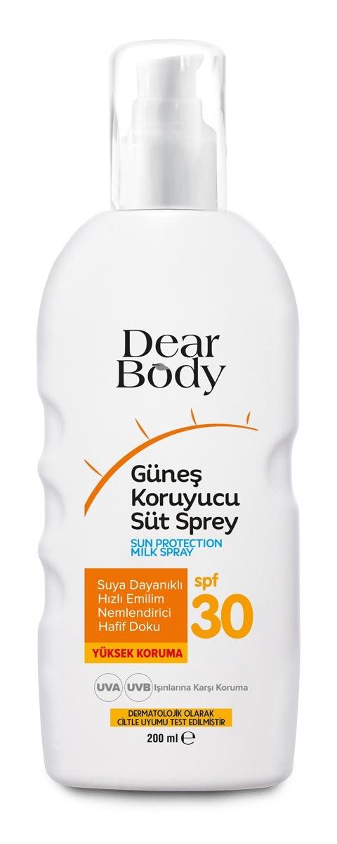 Güneş Koruyucu Süt Sprey
