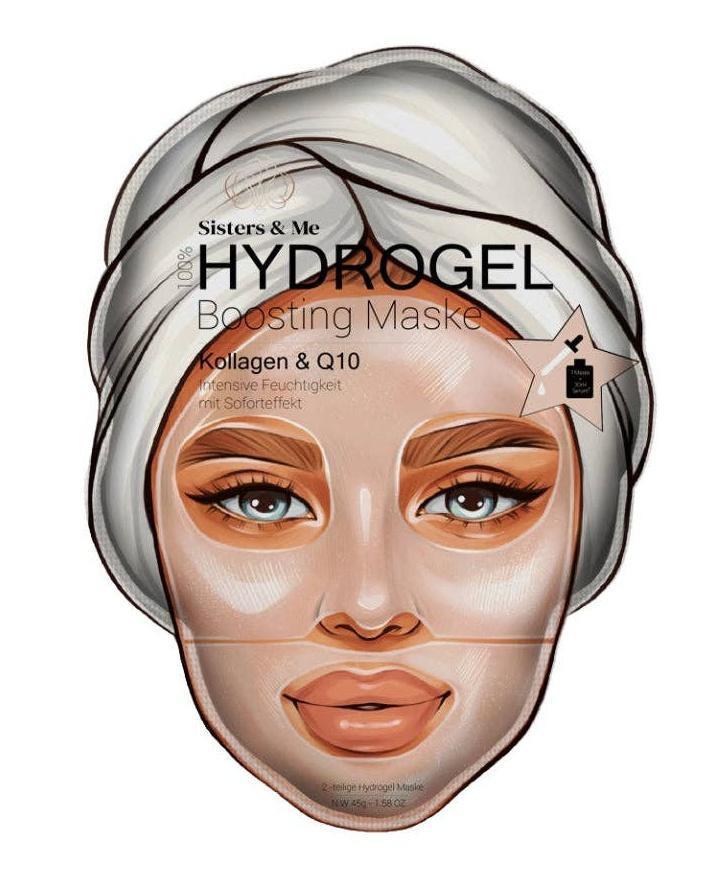 Hydrogel Boosting Maske Mit Q10 Und Kollagen
