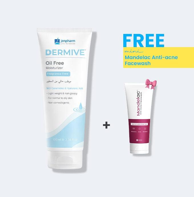 Dermive Oil-free Fragrance Free Moisturizer