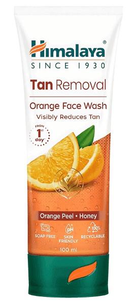 Tan Removal Orange Face Wash