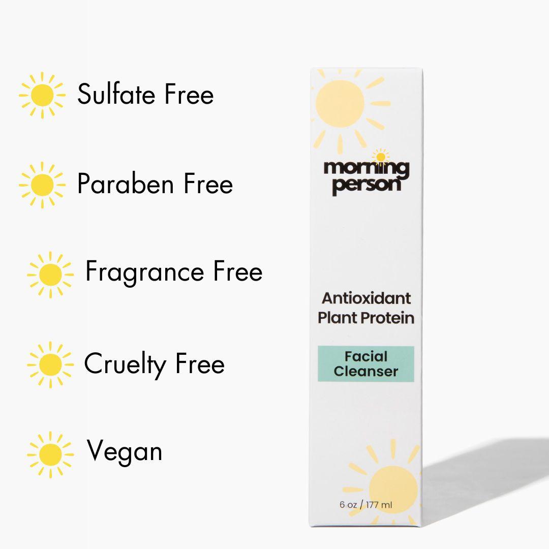 Antioxidant Plant Protein Facial Cleanser