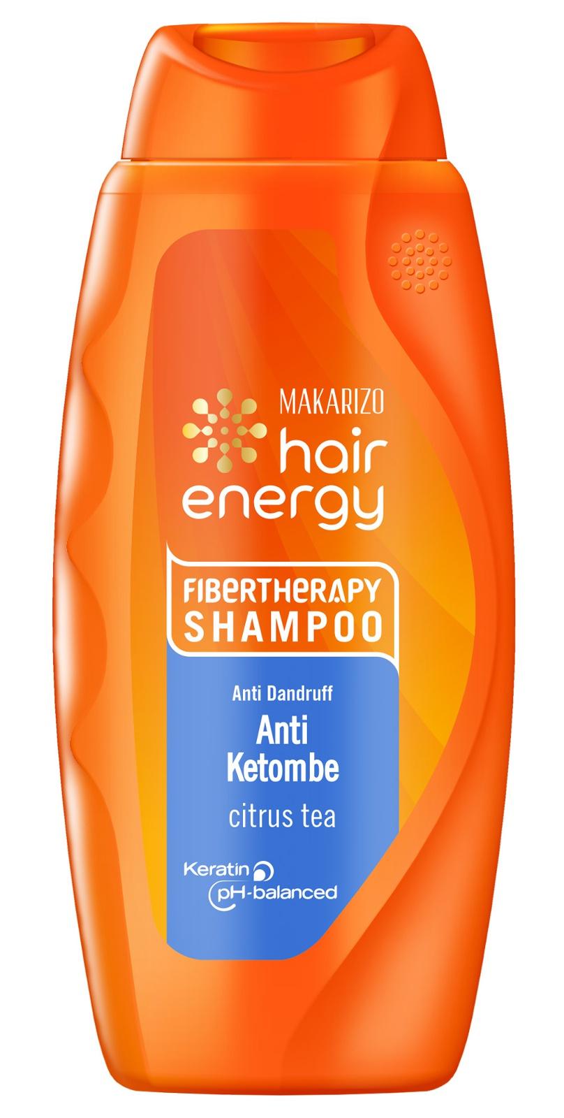 Hair Energy Fibertherapy Shampoo Anti Dandruff Citrus Tea