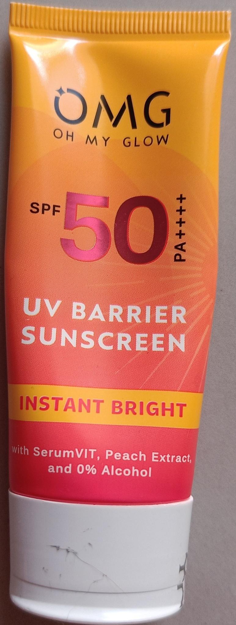 UV Barrier Sunscreen SPF 50 Pa++++