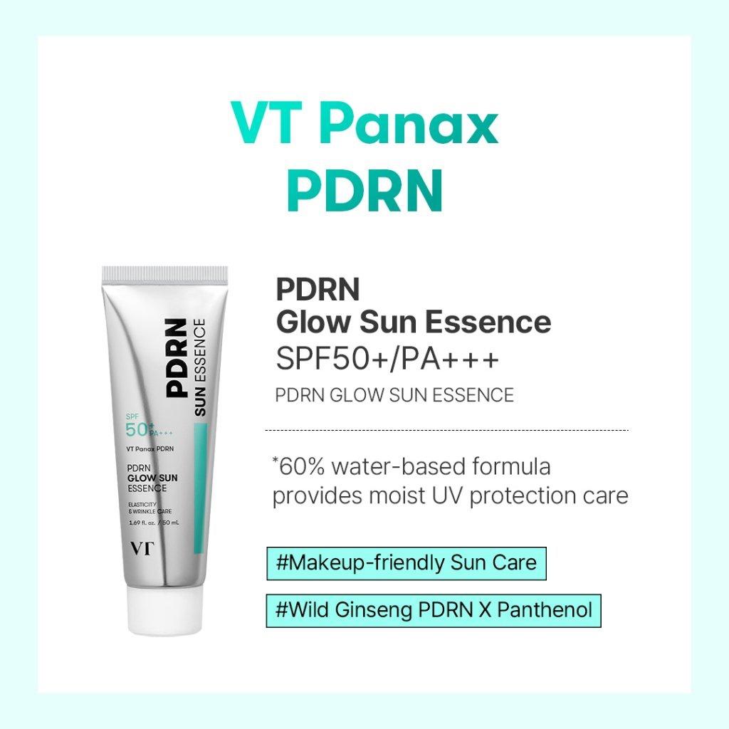 Vt Pdrn Glow Sun Essence SPF50+/pa+++