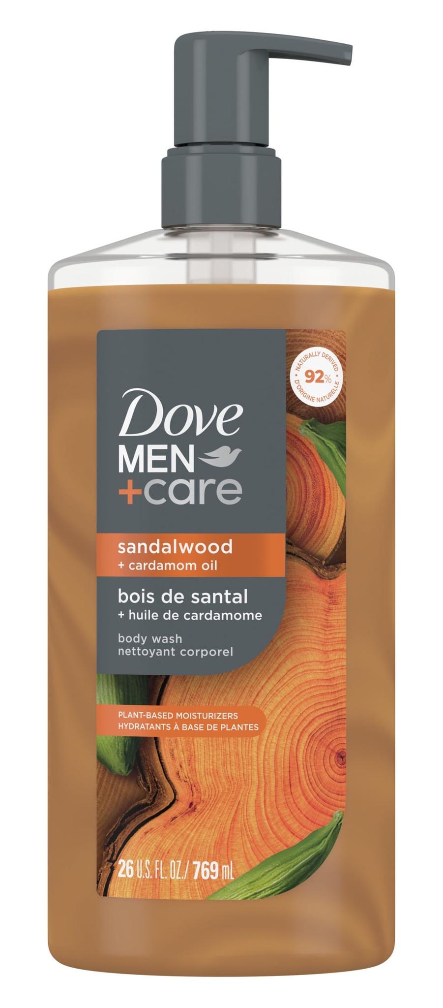 Men + Care Sandalwood + Cardamom Oil Body Wash