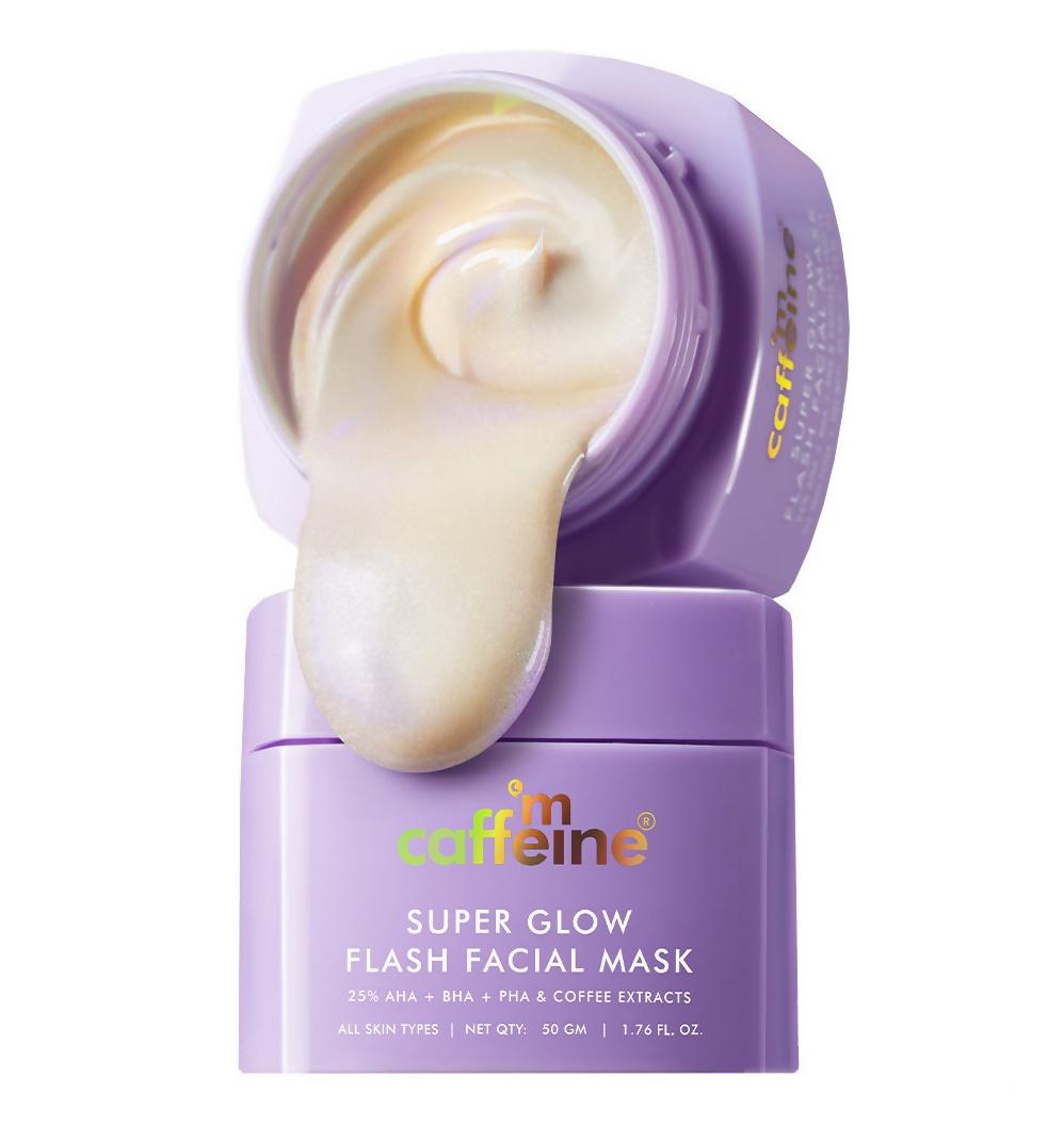 Super Glow Flash Facial 25% AHA+BHA+PHA Face Mask
