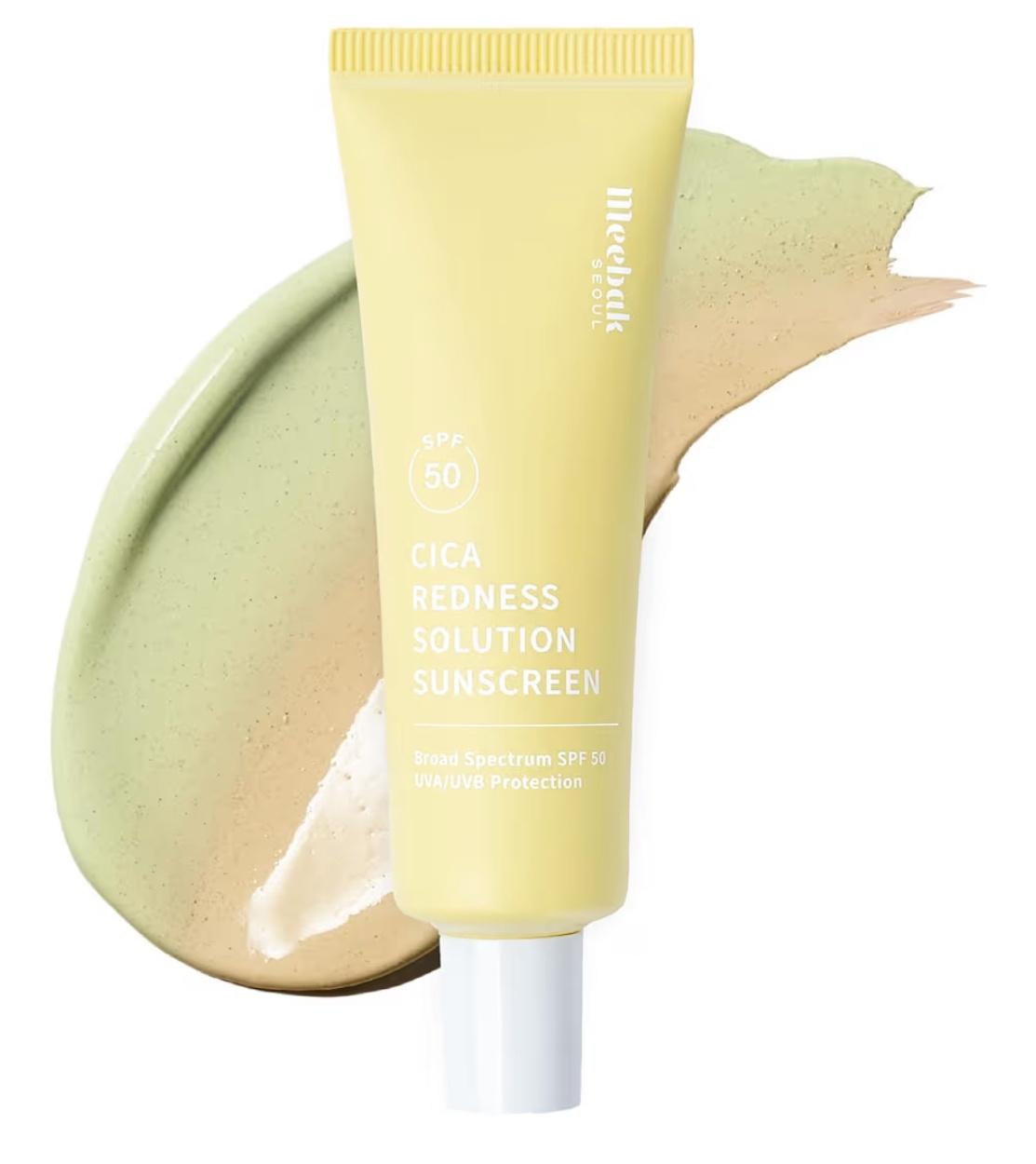 Cica Redness Correcting Sunscreen SPF50