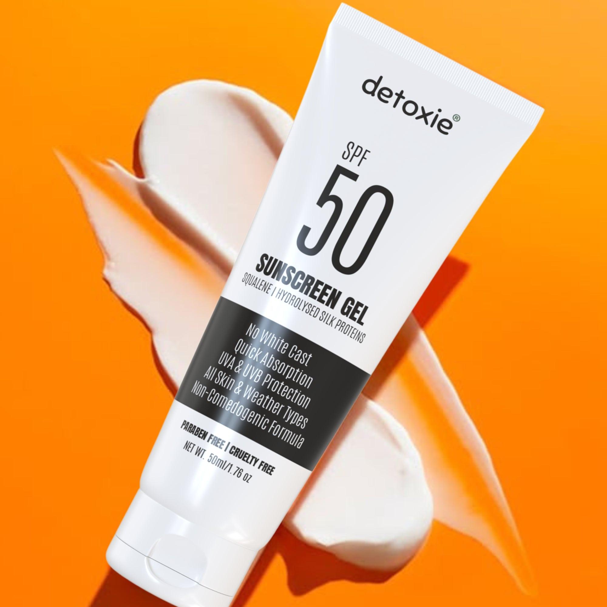 SPF 50 Sunscreen Gel