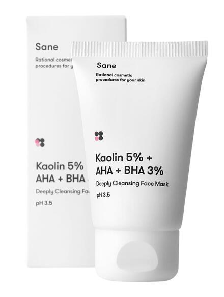 Kaolin 5% + AHA + BHA 3% Deeply Cleansing Face Mask