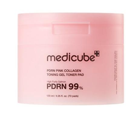 Pdrn Pink Collagen Toning Gel Toner Pads