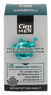Cien Men Moisturizing Cream Hydro Sensitive