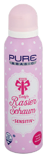 Pure & Basic Lady's Shaving Foam Sensitive