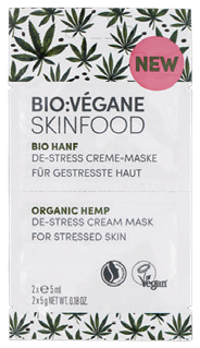 Bio:Végane Skinfood Organic Hemp De-Stress Cream Mask