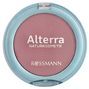 Alterra blush powder, 01 Natural Rose